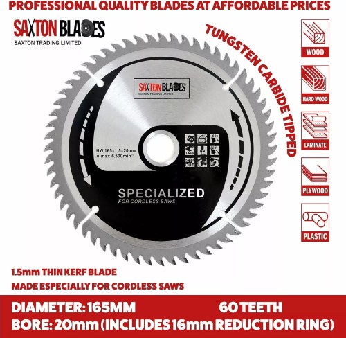 Best 165mm Circular Saw Blade for MDF