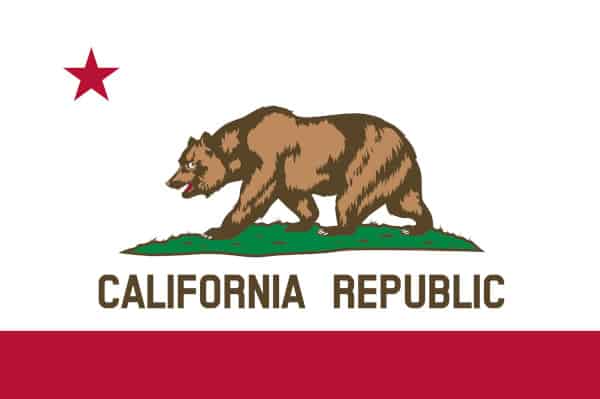 California state flag