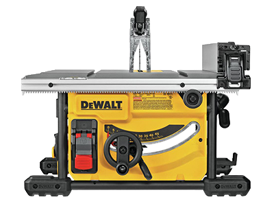 DeWalt compact table saw