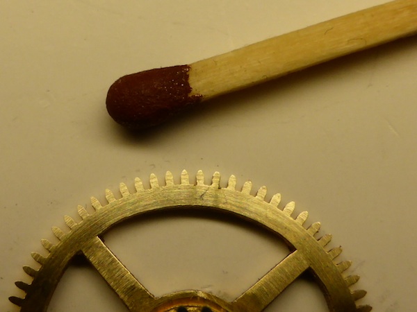 Repair of a Carriage Clock Wheel