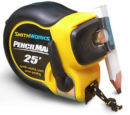 SmithWorks PencilMan 25' Tape Measure