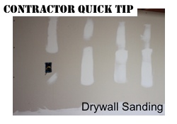 Faster Drywall Spot Sanding