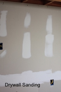 Sanding Drywall