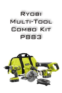 Ryobi P883 Kit Top