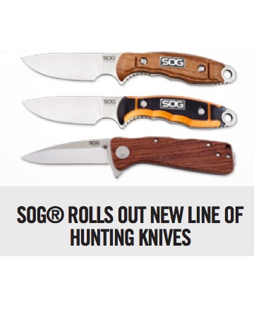 SOG Hunting Knives top