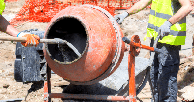 4 Easy Steps to Cleaning a Portable Concrete Mixer