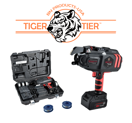 The Extraordinary Lightweight BNT-40X Tiger Tier™ is the next generation rebar tying tool.