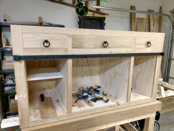 how to build dovetail drawers for this kitchen island