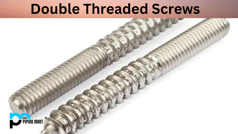 What is Double Threaded Screw?